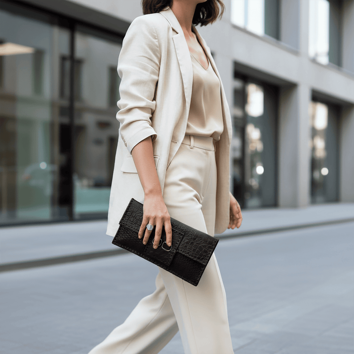 Obsidian Clutch Handbags