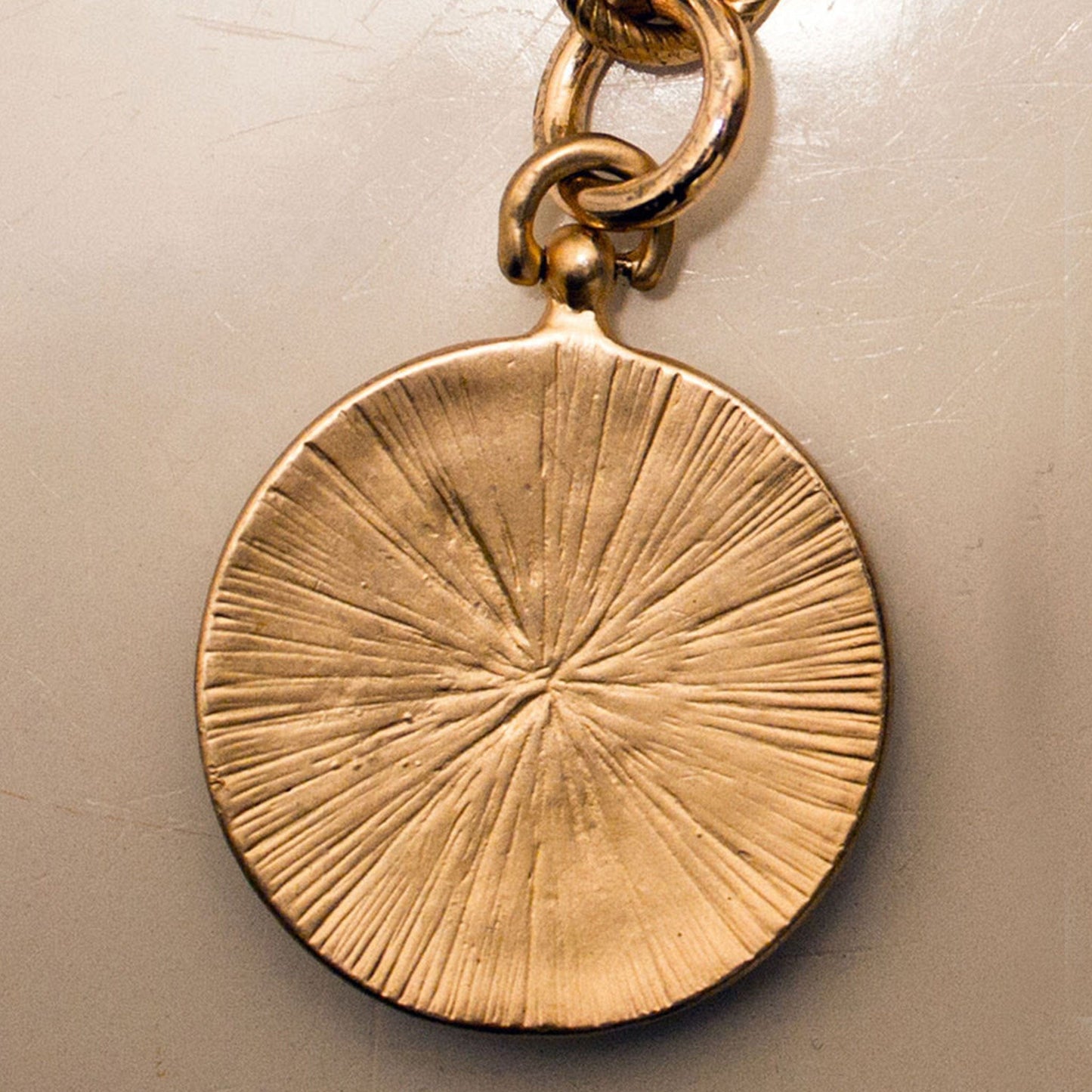 Or et Lune Coin Necklace Necklaces