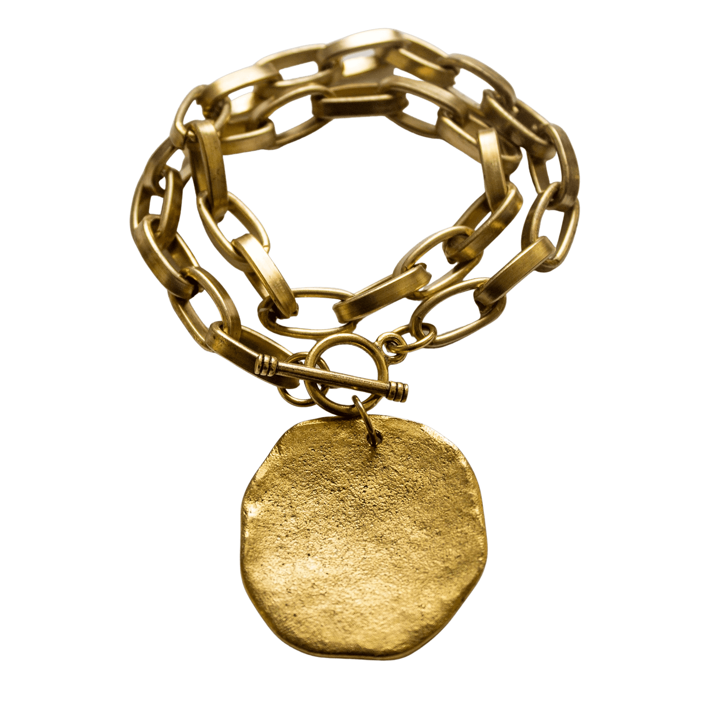 Brass Wrap Link bracelet Jewelry