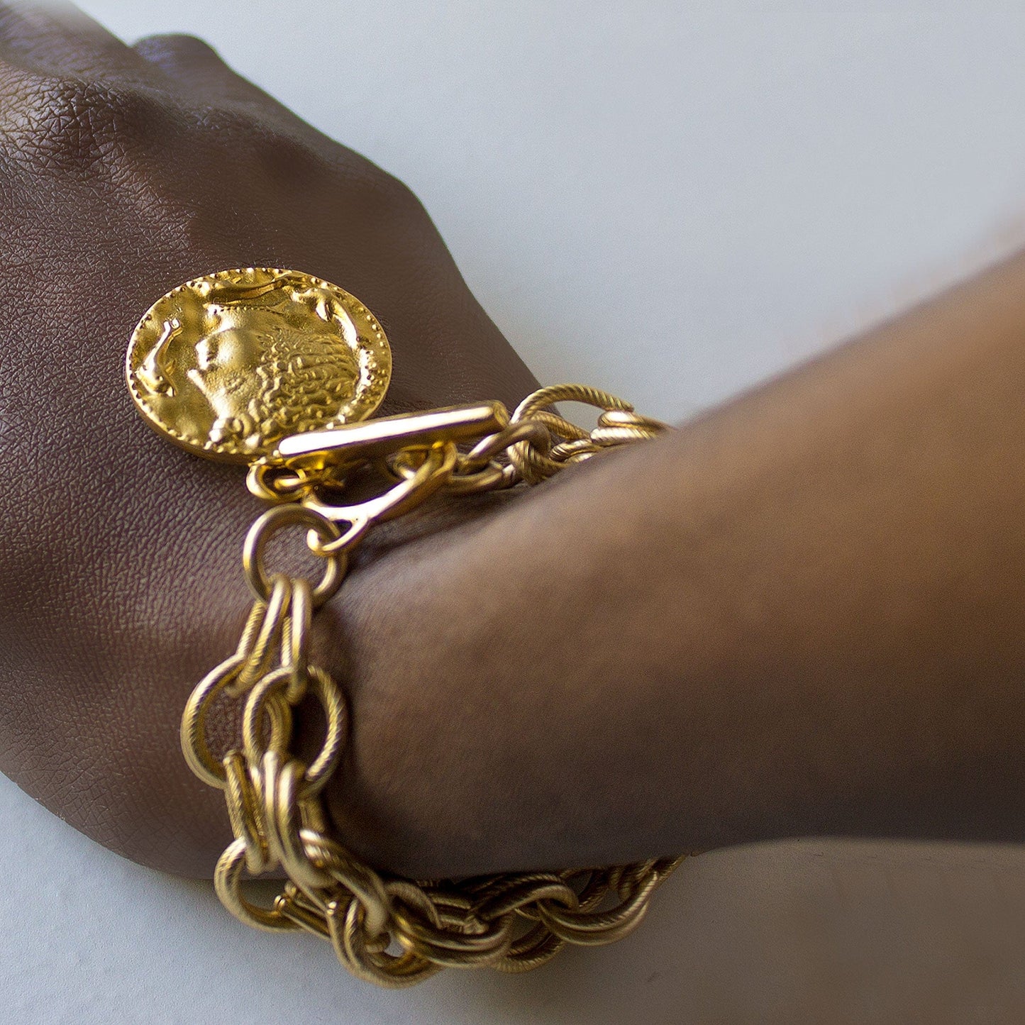 Coin Charm bracelet Jewelry