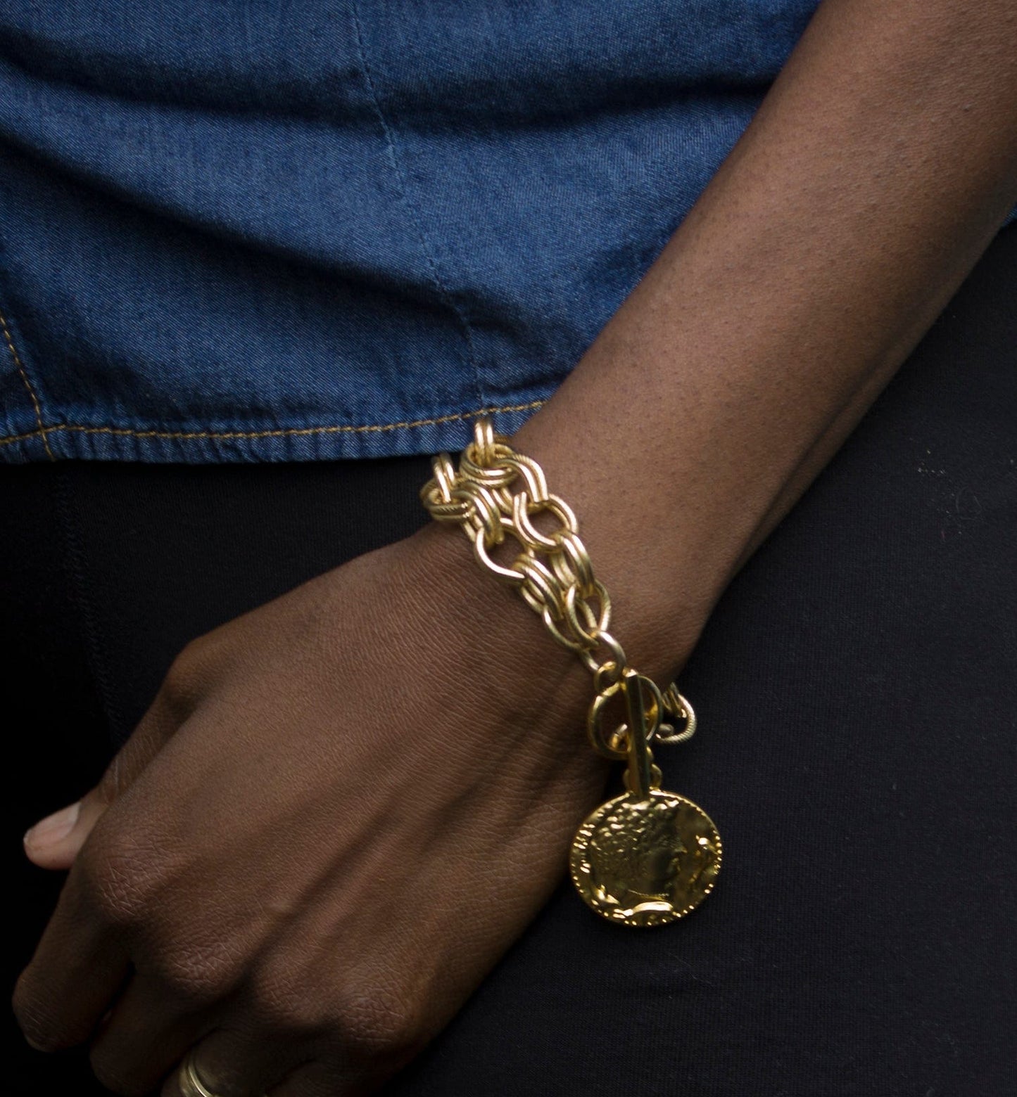 Coin Charm bracelet Jewelry