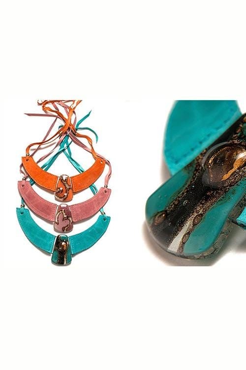 Melie Leather Choker - Banglez Bazar