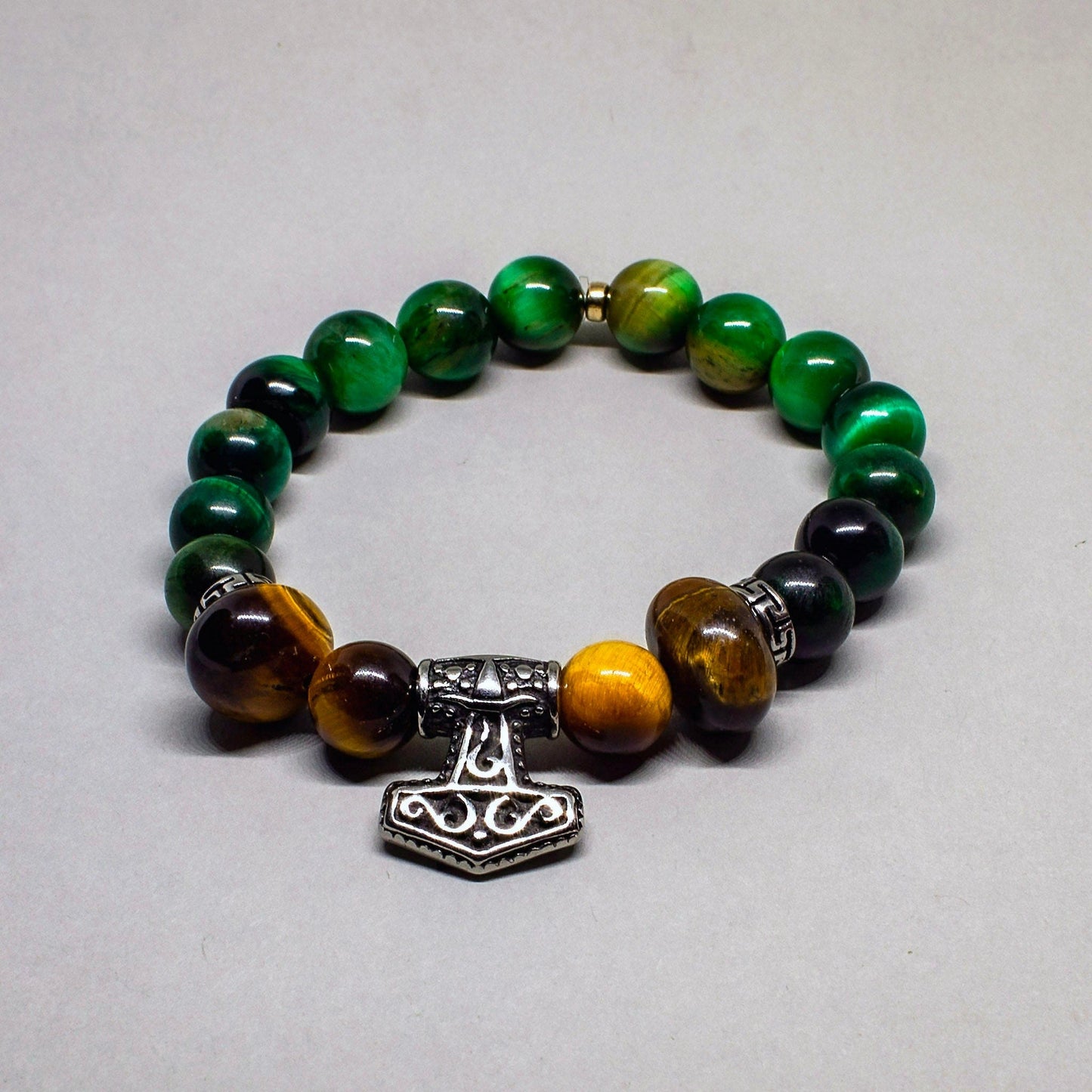 Axis & Stone Bracelet