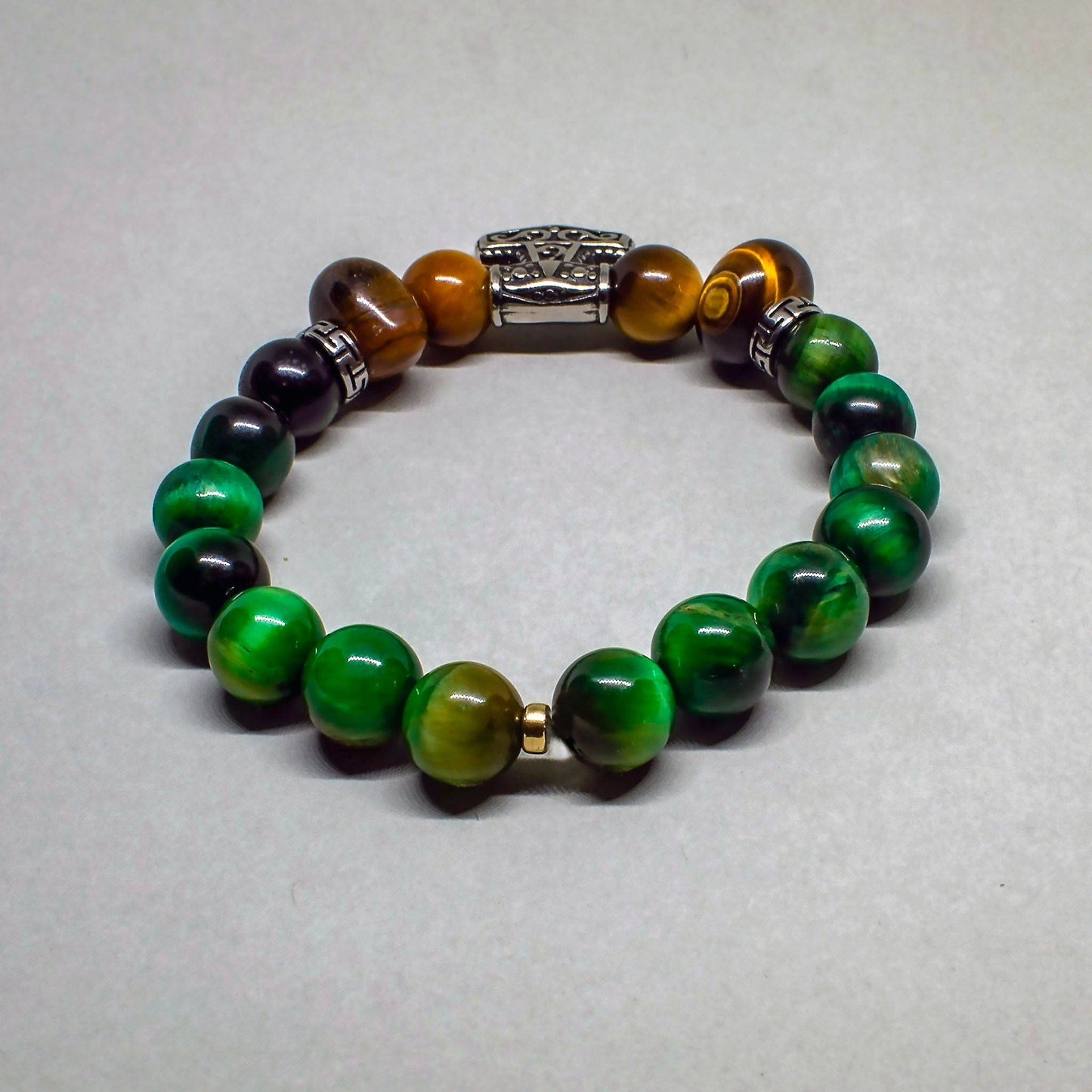 Axis & Stone Bracelet