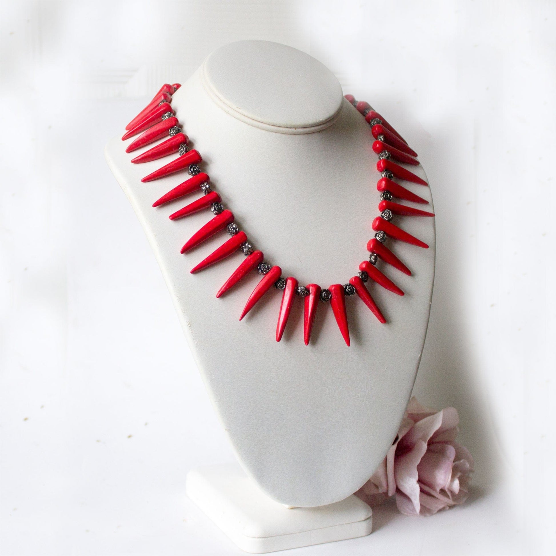 Coral Spike Necklace
