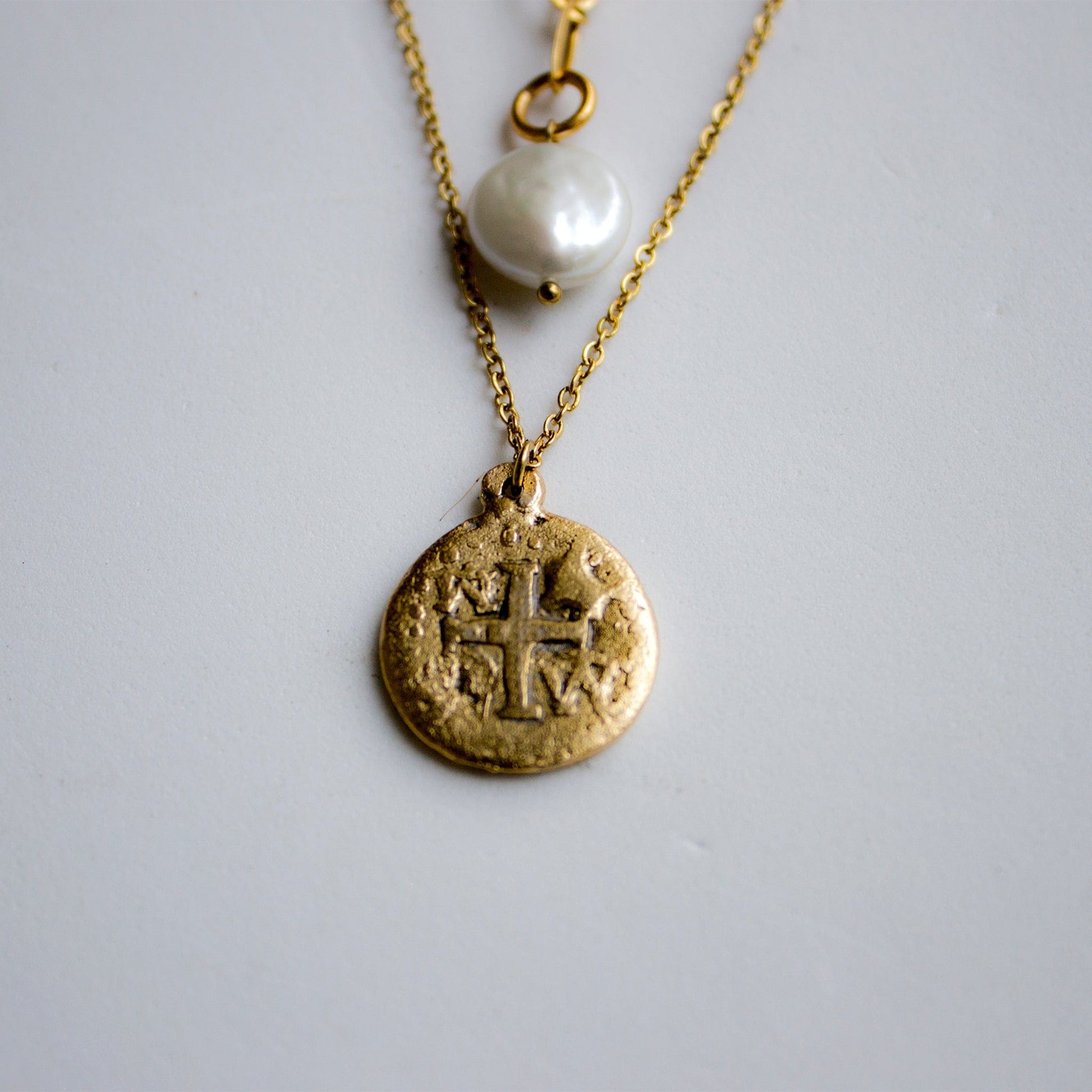 He'lie Pearl Pendant Necklace Necklaces