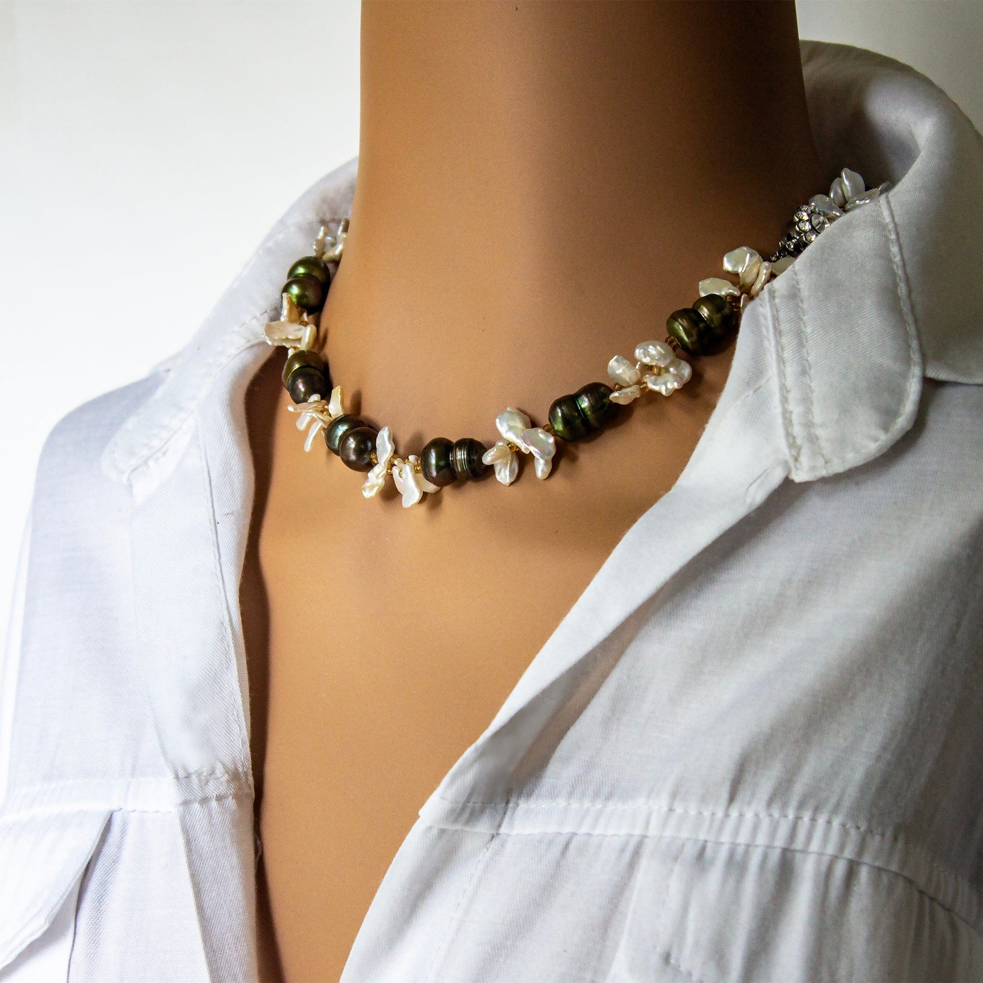 Keishi Spring Statement Necklace Necklaces