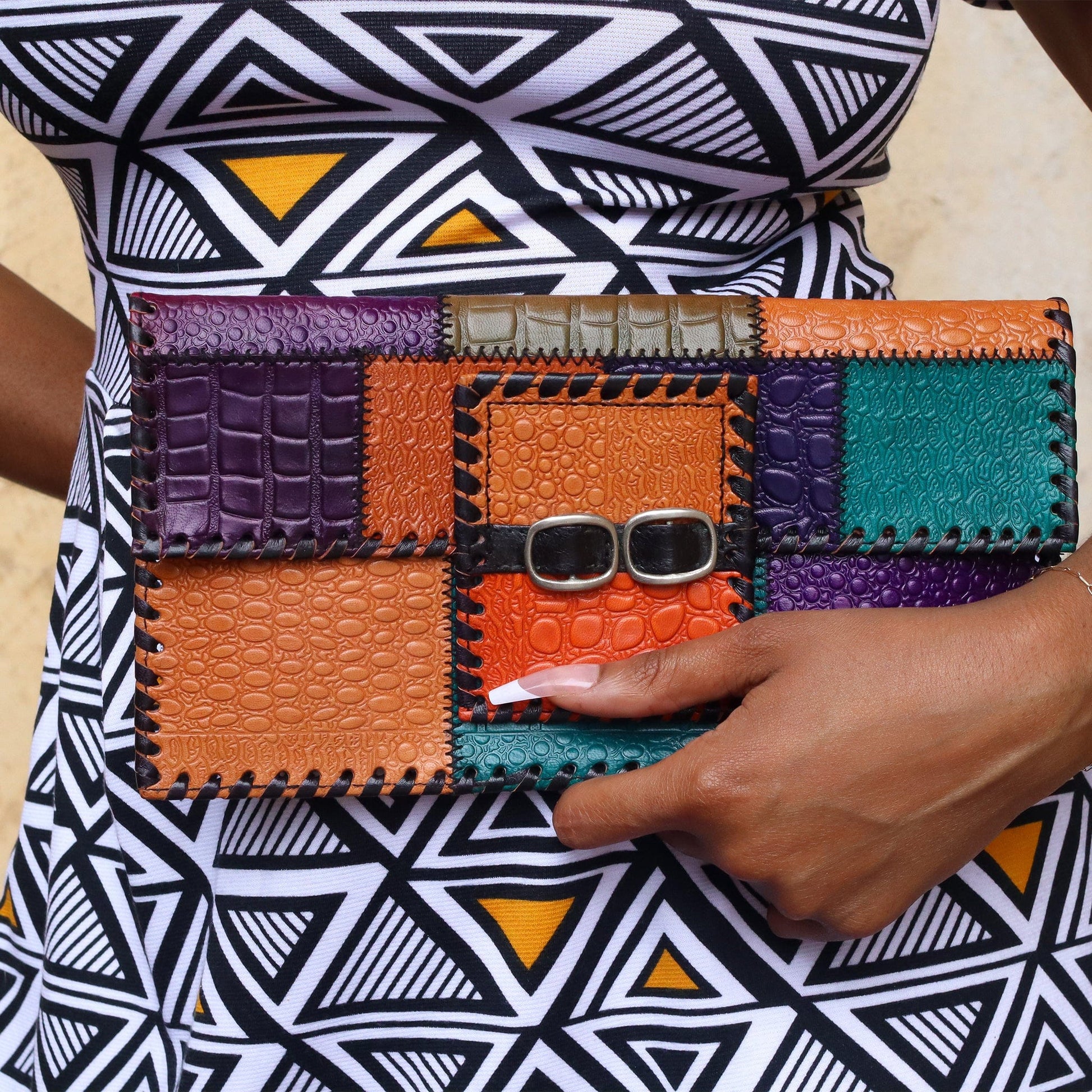 Leather Clutch bags Handbags