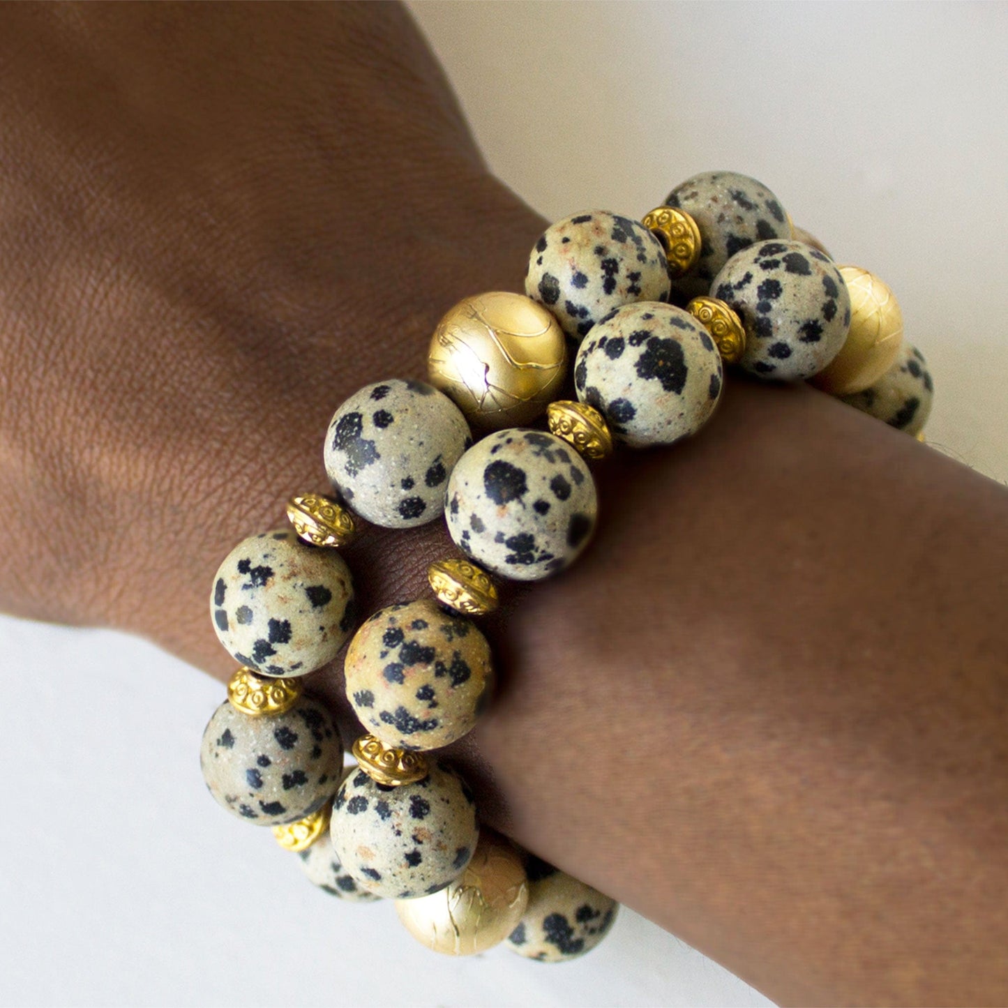 Dalmation Jasper bracelet Jewelry