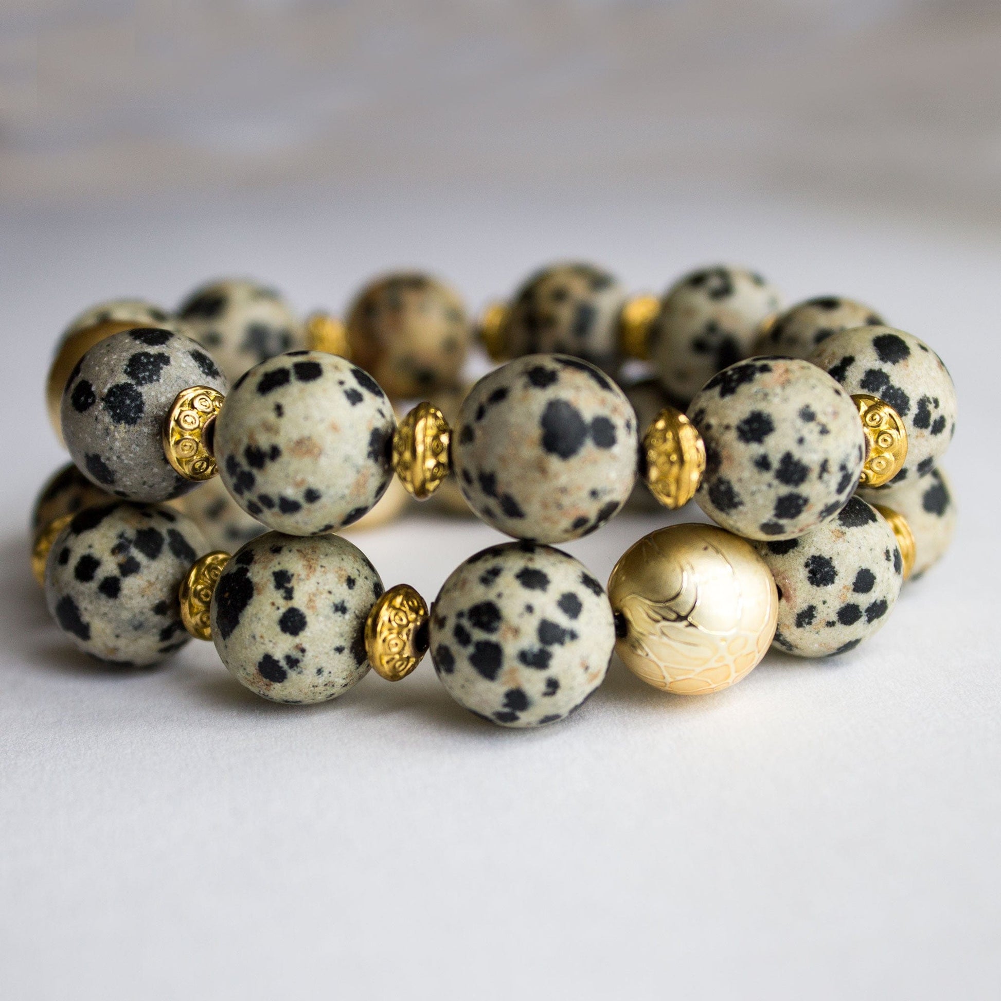 Dalmation Jasper bracelet Jewelry