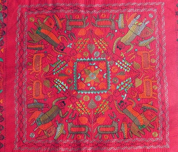 Lala Floor Cushion Cover - Banglez Bazar