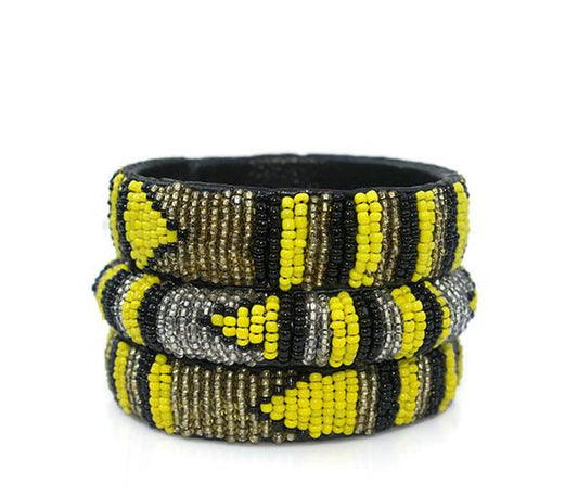 Maasai Leather bangles - Banglez Bazar