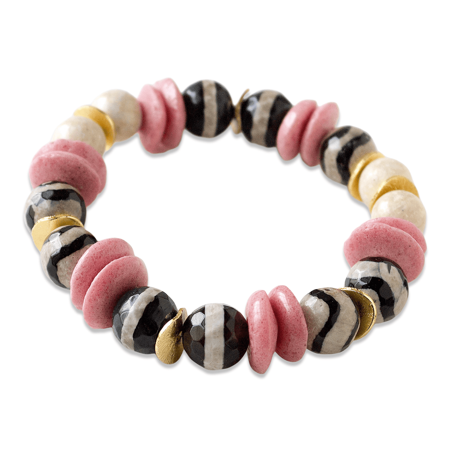 Multi Pink Gemstone bracelet Jewelry