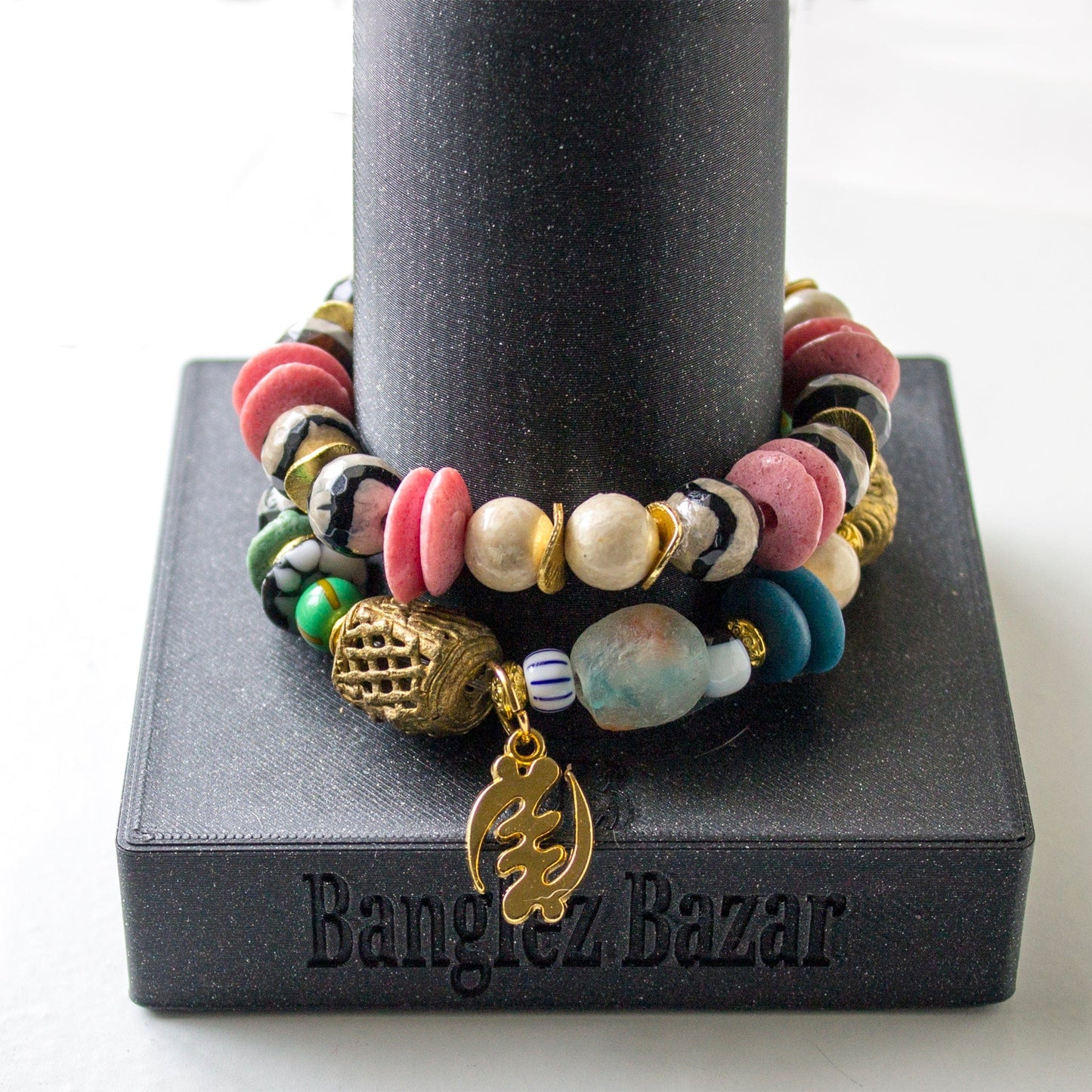 Multi Pink Gemstone bracelet Jewelry