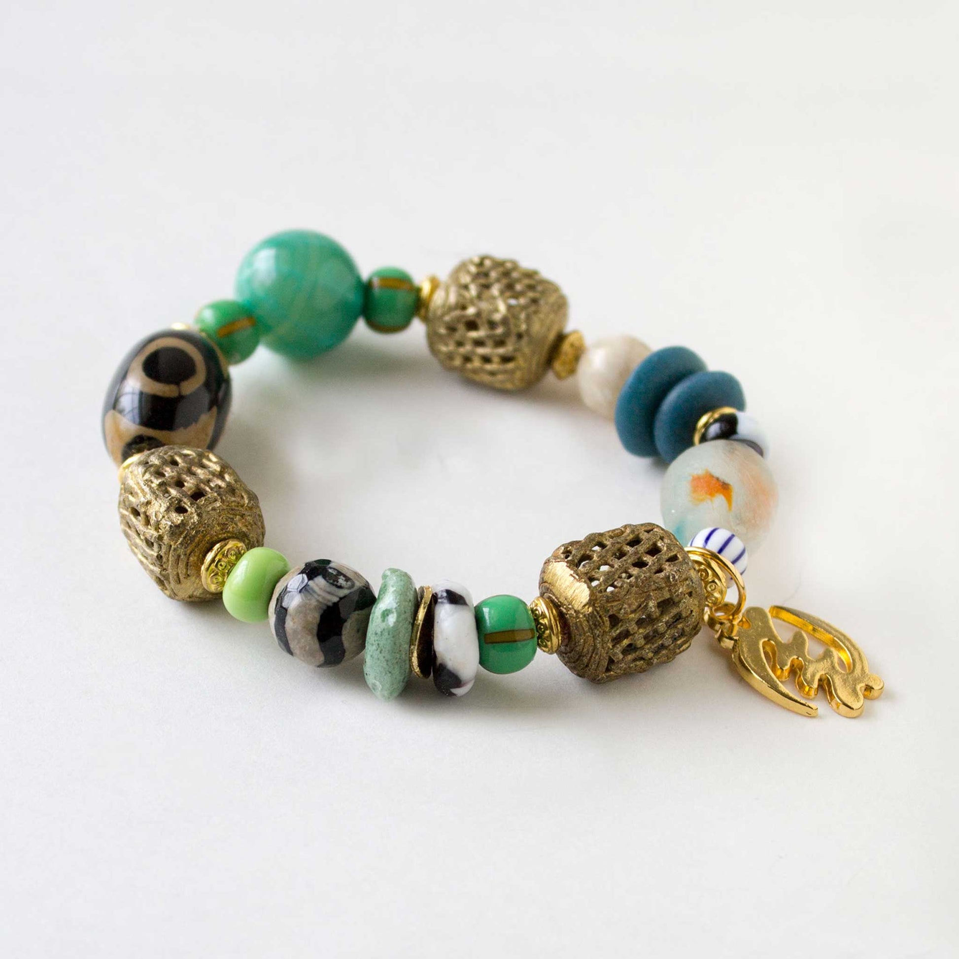 Multicultural Gem bracelet Jewelry