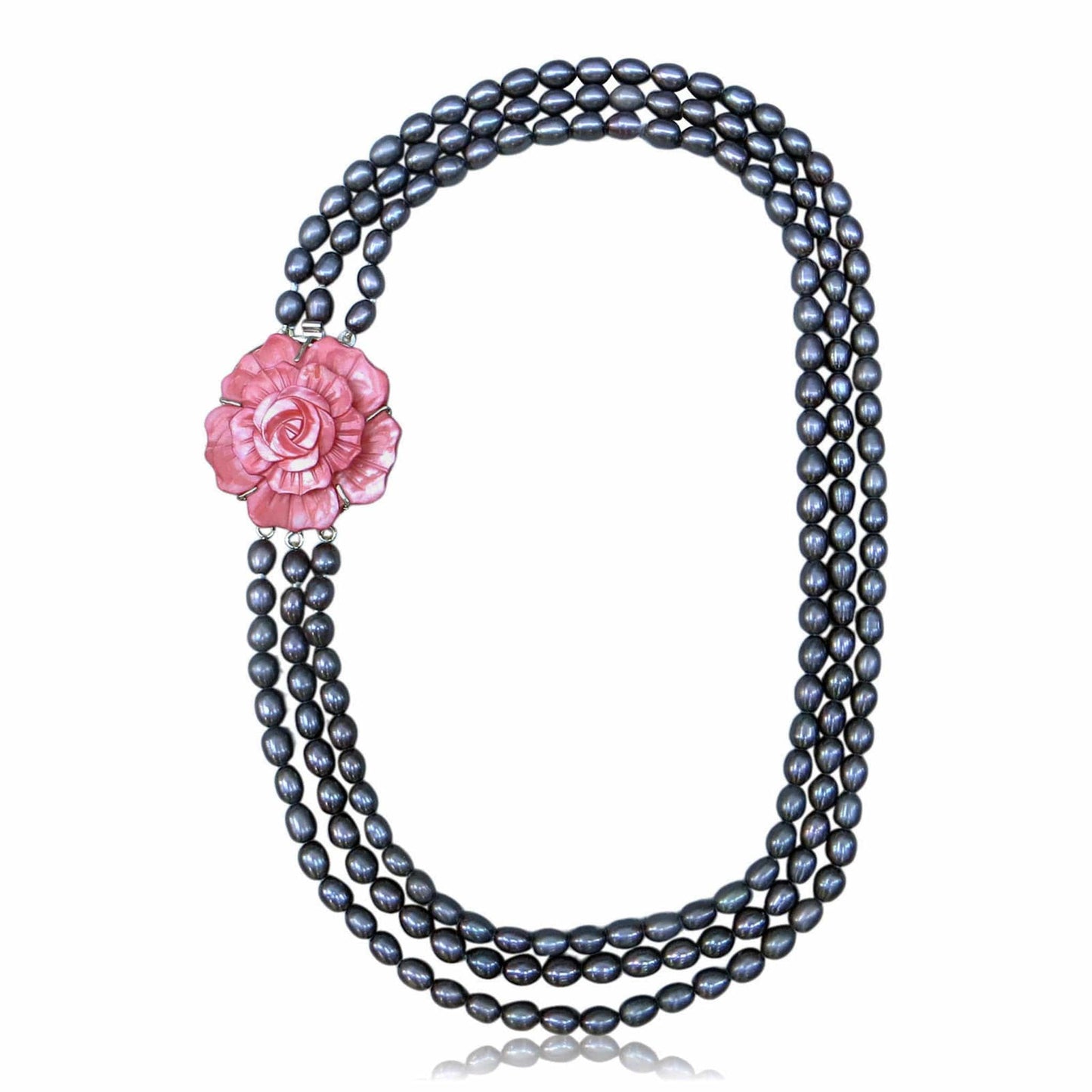 Nadea Dark Pearl Necklaces