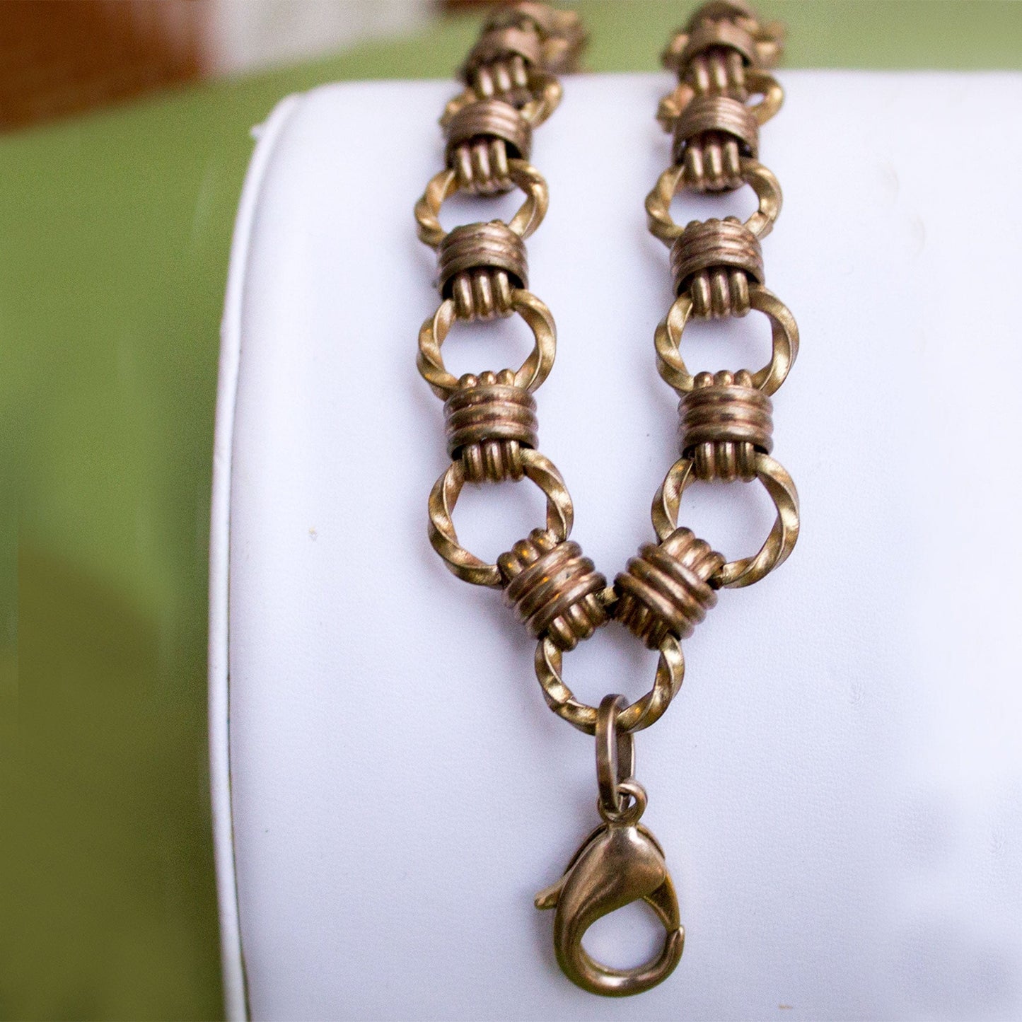 Vintage Circle Link Bracelet Jewelry