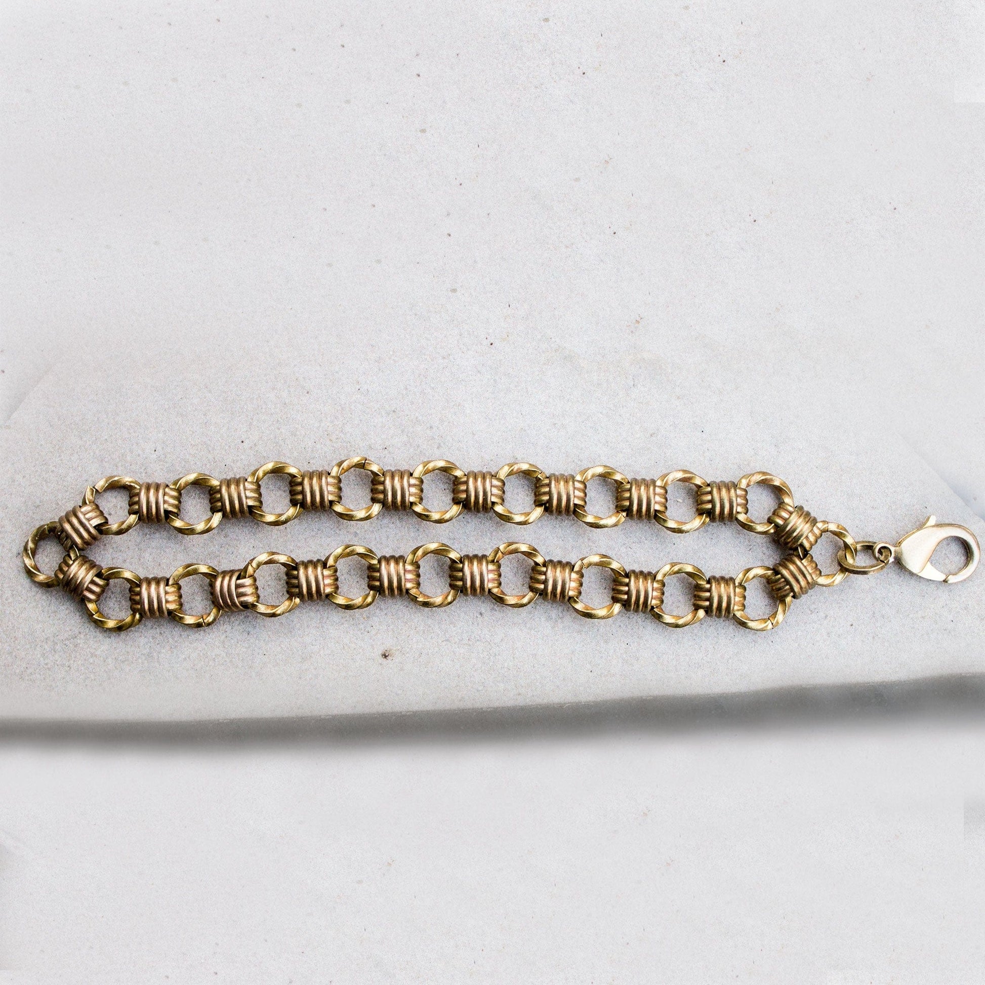 Vintage Circle Link Bracelet Jewelry