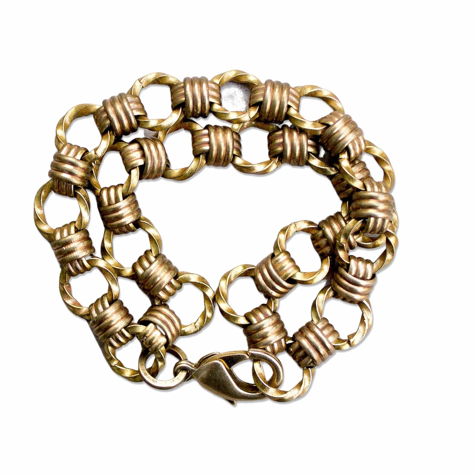 Vintage Circle Link Bracelet Jewelry