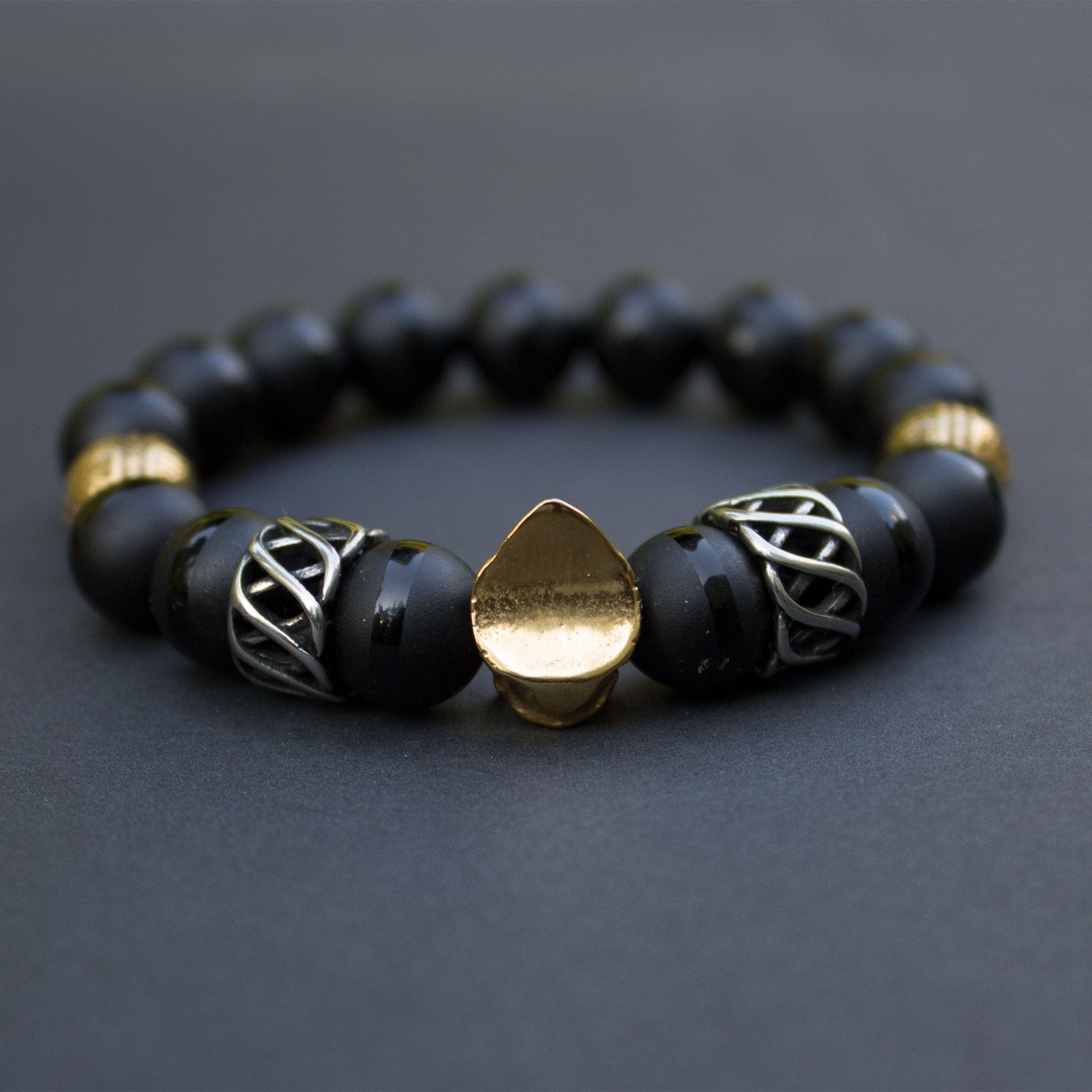 Warrior Gemstones Men's  bracelet Jewelry