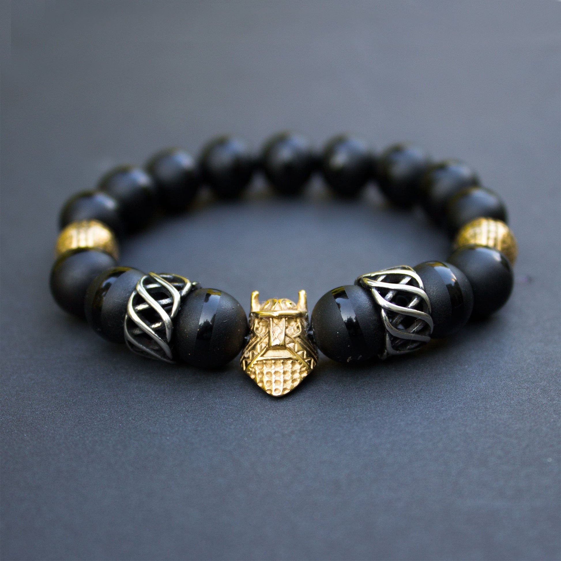 Warrior Gemstones Men's  bracelet Jewelry